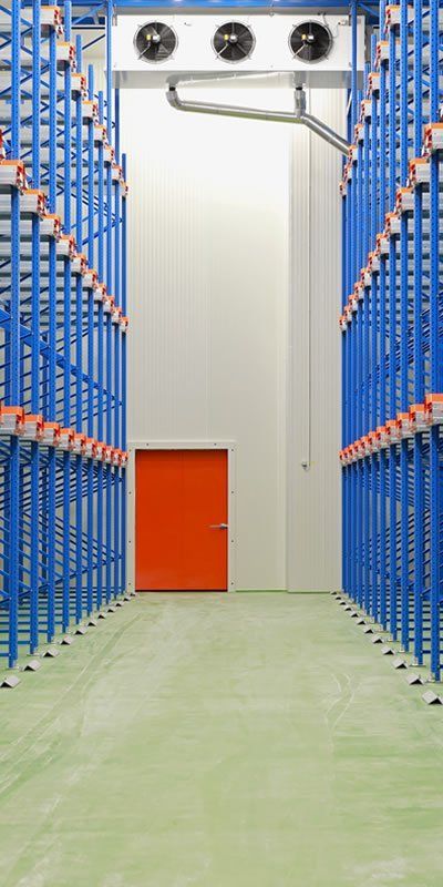 Exceptional cold store and cool room cleaning service leaving the facility in perfect condition.