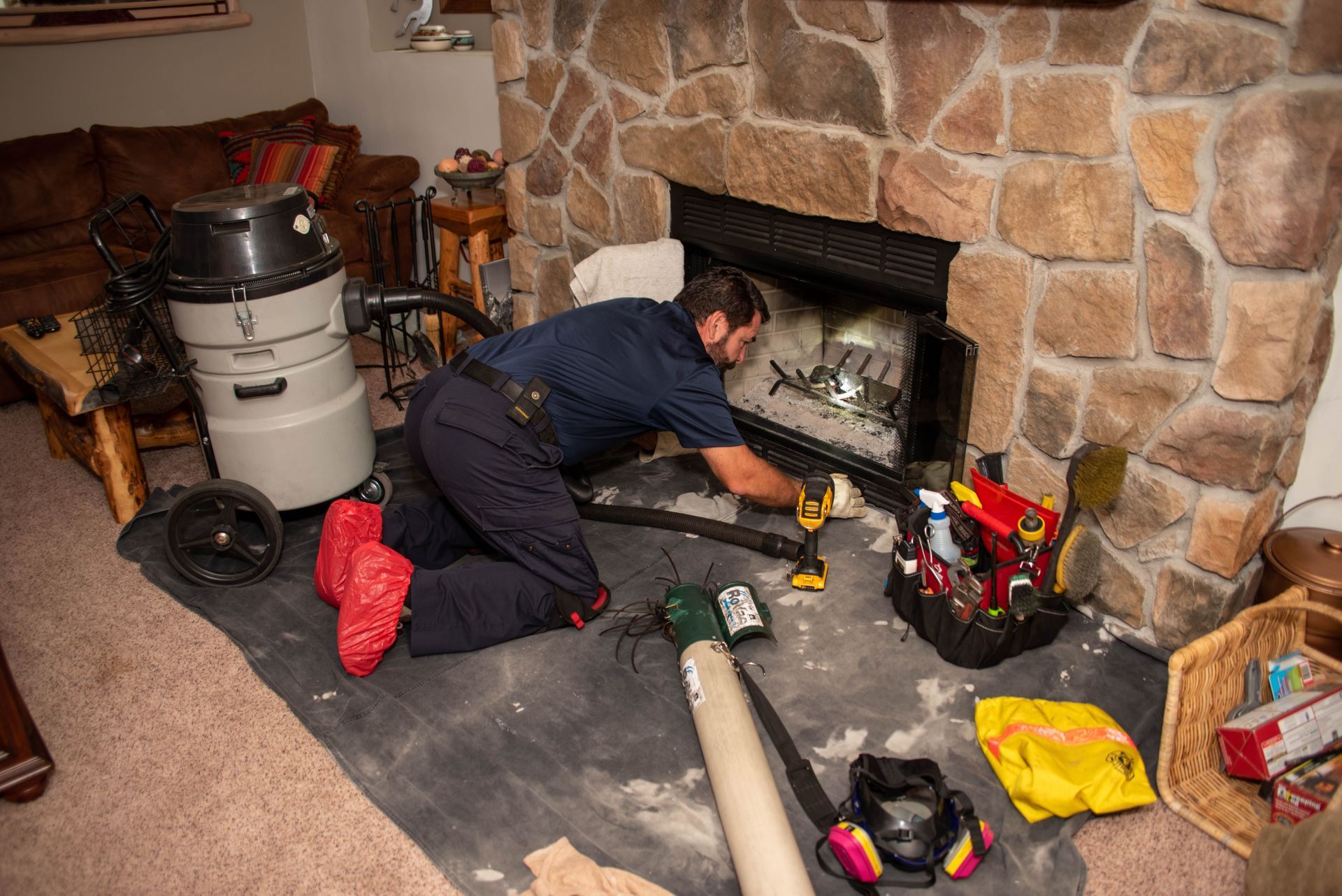 Chimney Sweep Services Gilberts, IL The Retired Fireman