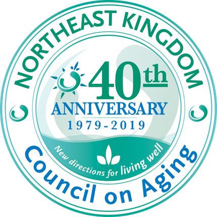 Northeast Kingdom Council on Aging 40th Anniversary Seal