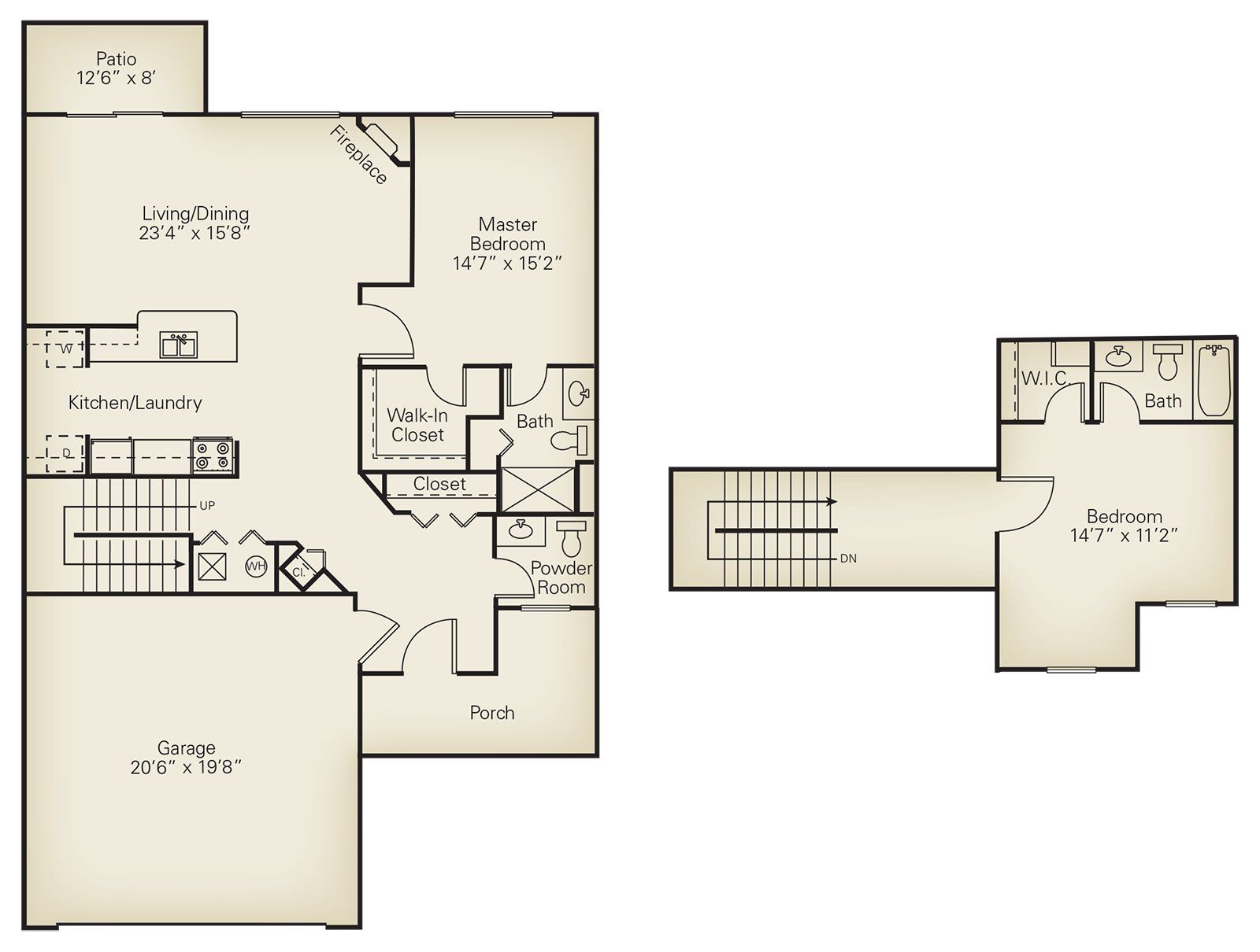 The Villas of Madison Floor Plans