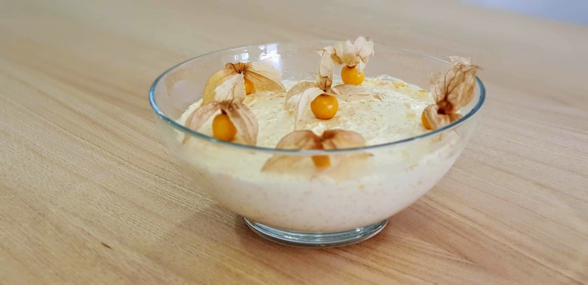 Mousse de physalis