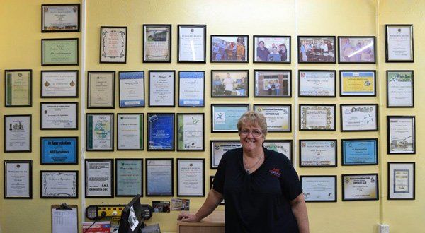 ams computer repair receptionist by awards