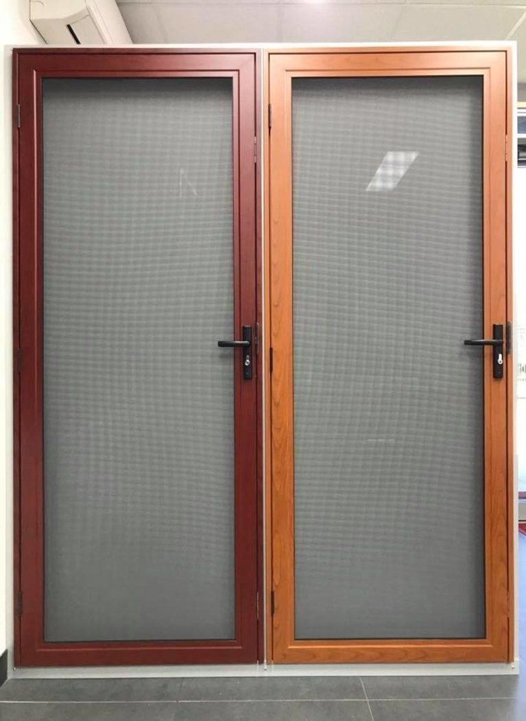 Hinged PROMESH316 Marine Grade 316 Stainless Steel Mesh Security Door