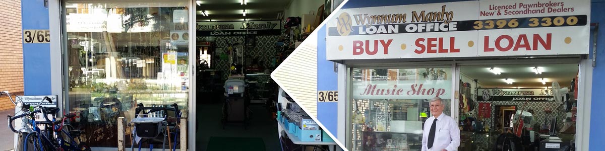 wynnum manly loan office shop front and employee