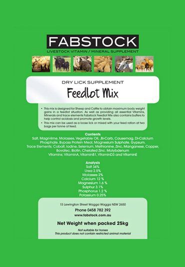 Feedlot Mix