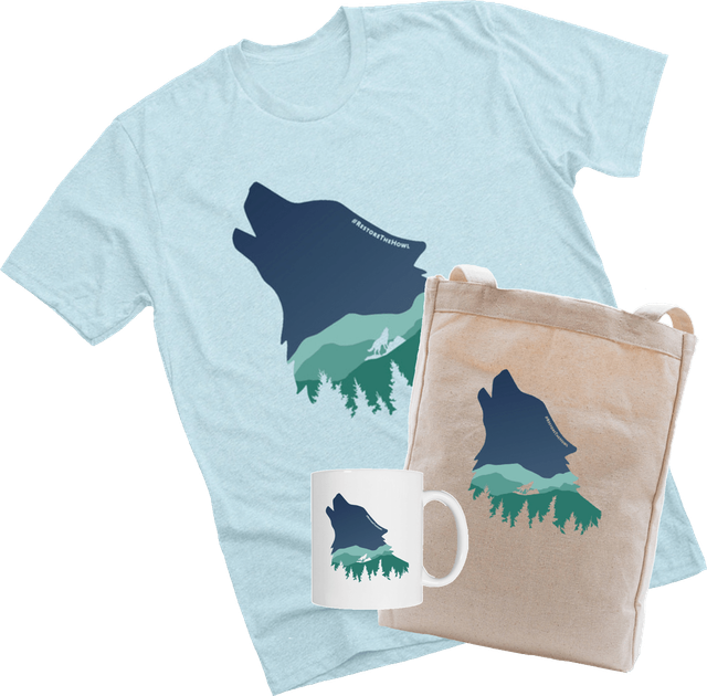 new balance wolf t shirt