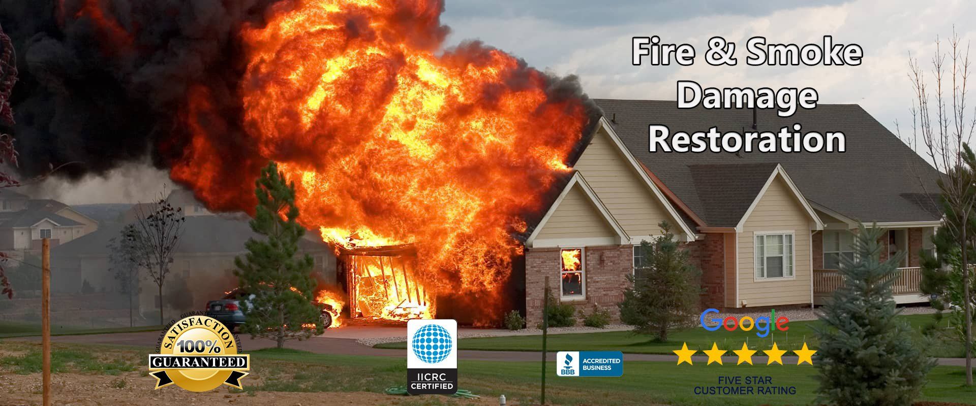 Fire &amp; Smoke Damage Cleanup and Restoration Services