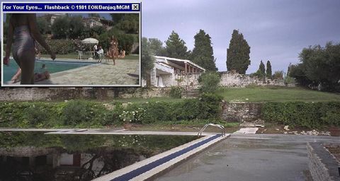 Hector Gonzales' villa, not in Madrid but in Corfu