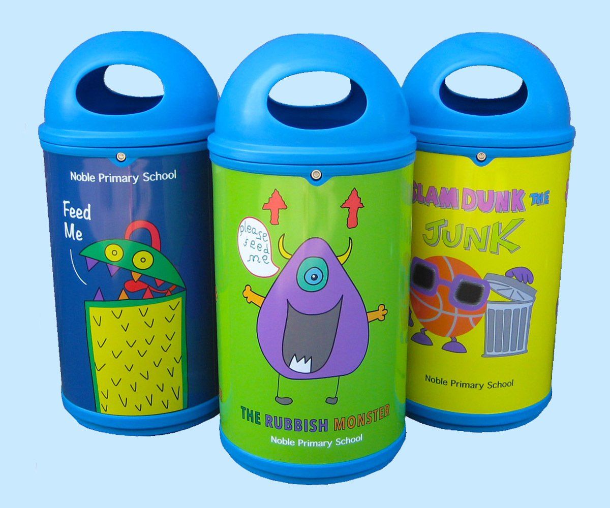 Personalised Litter Bins