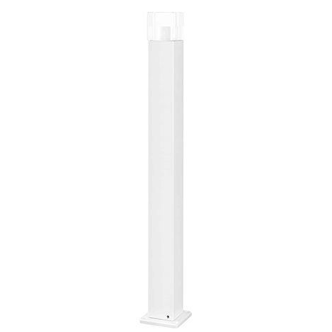 Cube Bollard Quartz WH