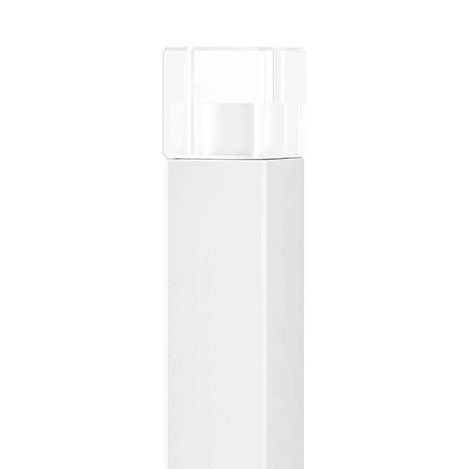 Cube Bollard Quartz WH 2