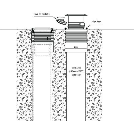 Modux 2-4 Modux Sercurity Canister Drawing