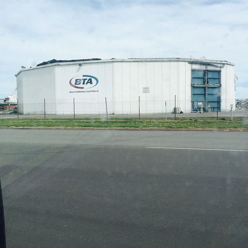 large white building