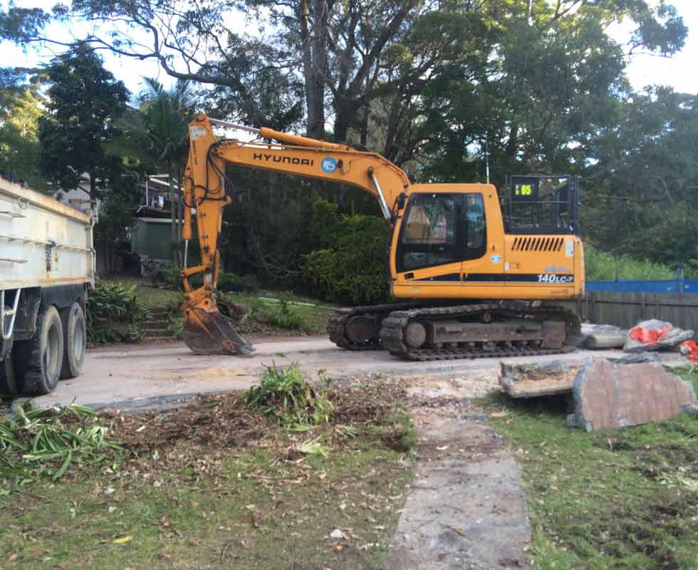 demolition ready to work