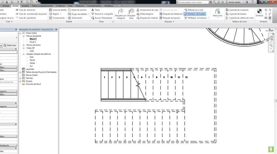 Enumerar Una Quot Escalera Por Componente Quot En Revit