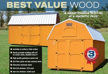 Derksen Pricing & Options | I-30 Portable Buildings | Arkansas
