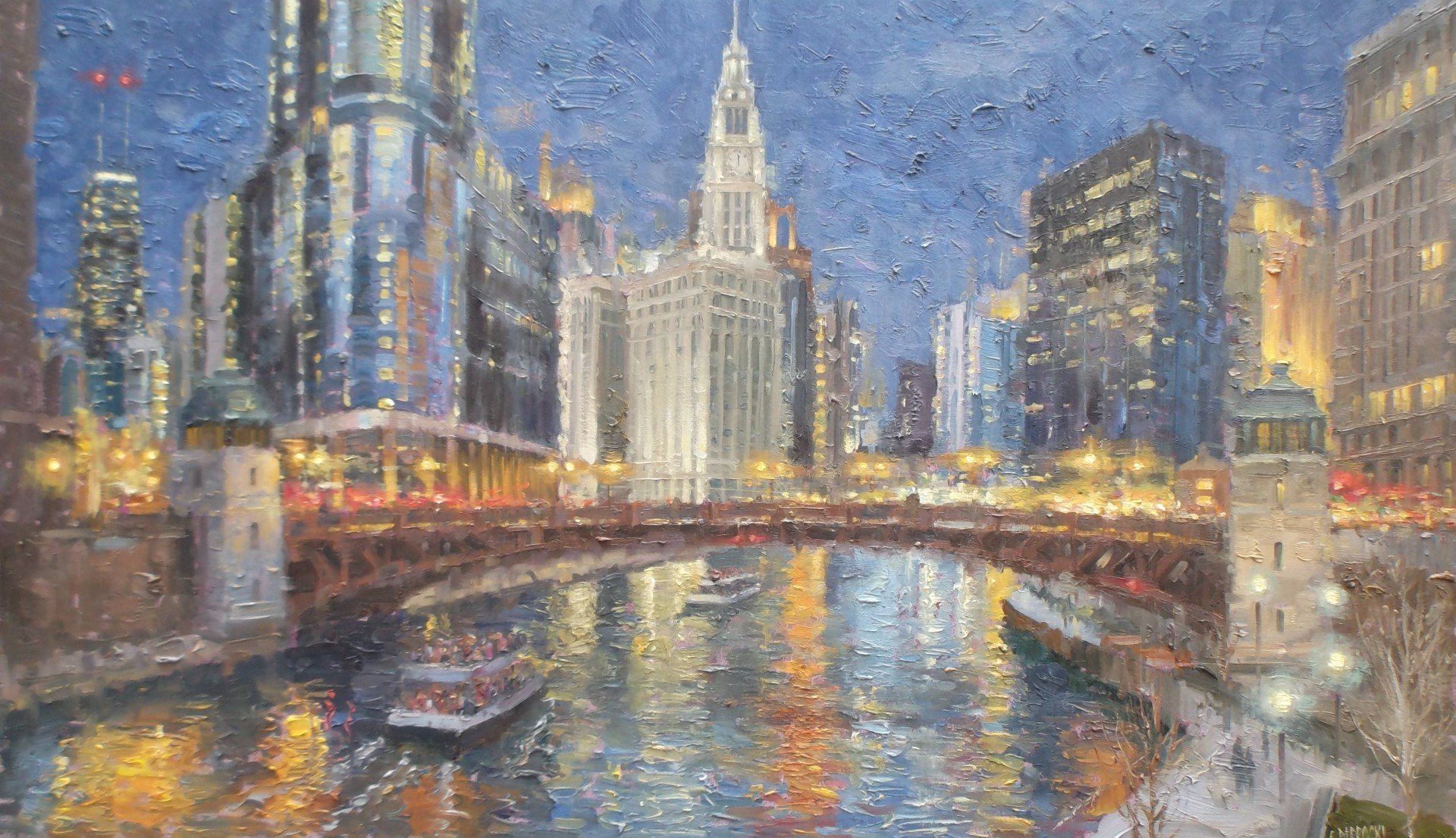 Official site of EJ Paprocki Chicago Paintings for Sale