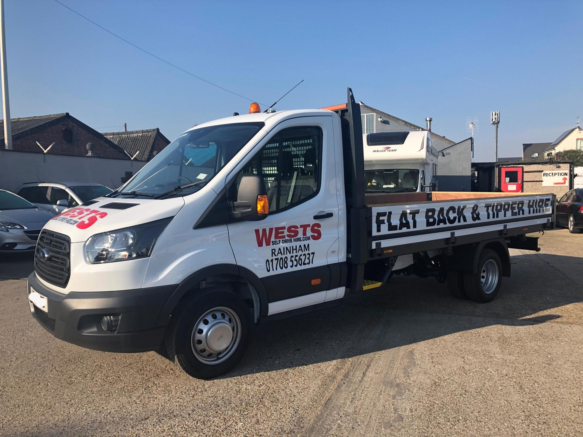 4m Dropside Van Hire Flatback Van Rental in Essex Wests Self Drive Hire