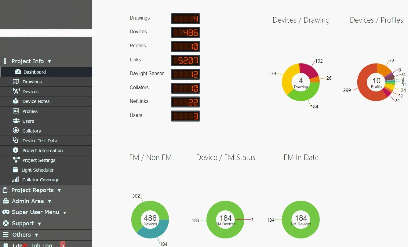 The simplest commercial wireless lighting control system