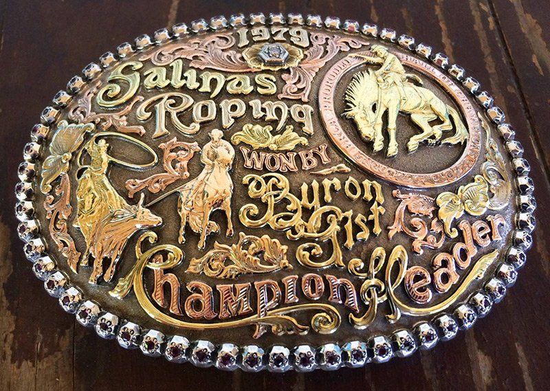 team roping buckles