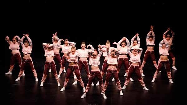 female dancers performing on stage