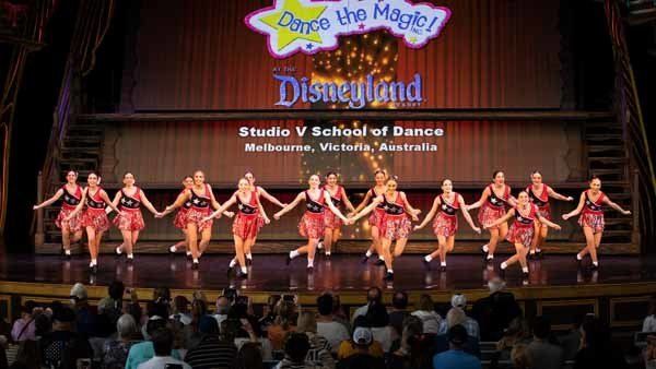 dancing at disneyland