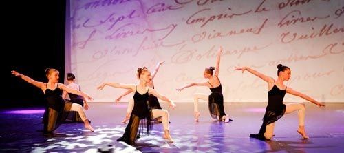 dancers in dancing on stage