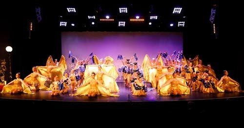 dancers performing on stage