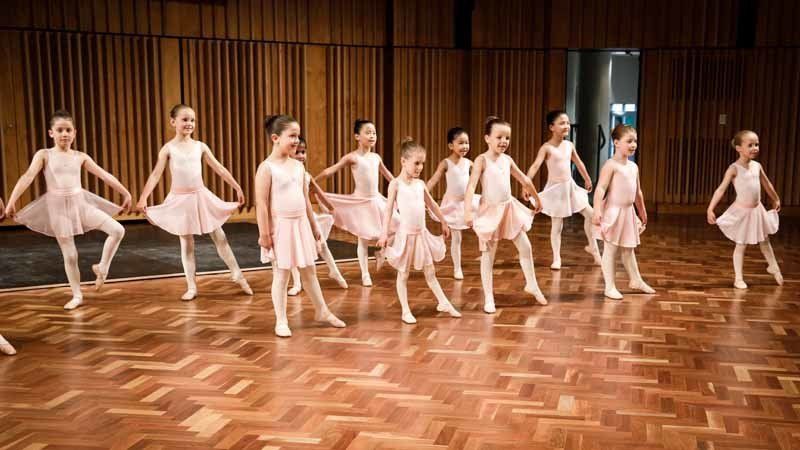 girls in pink dresses