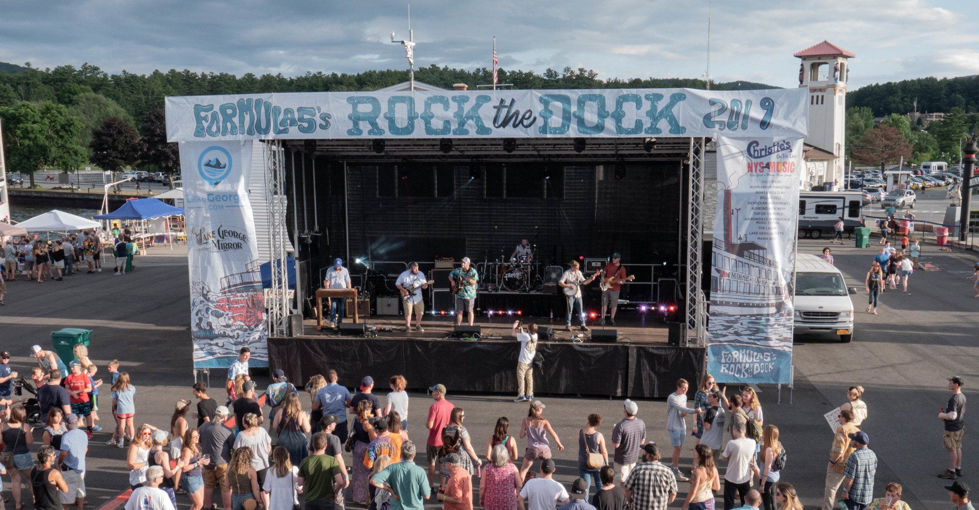 Rock The Dock Music Festival Lake New York August 14th, 2020