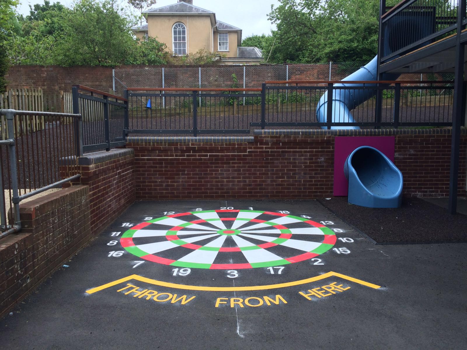 Playground Markings for fun, games, education and roadways.