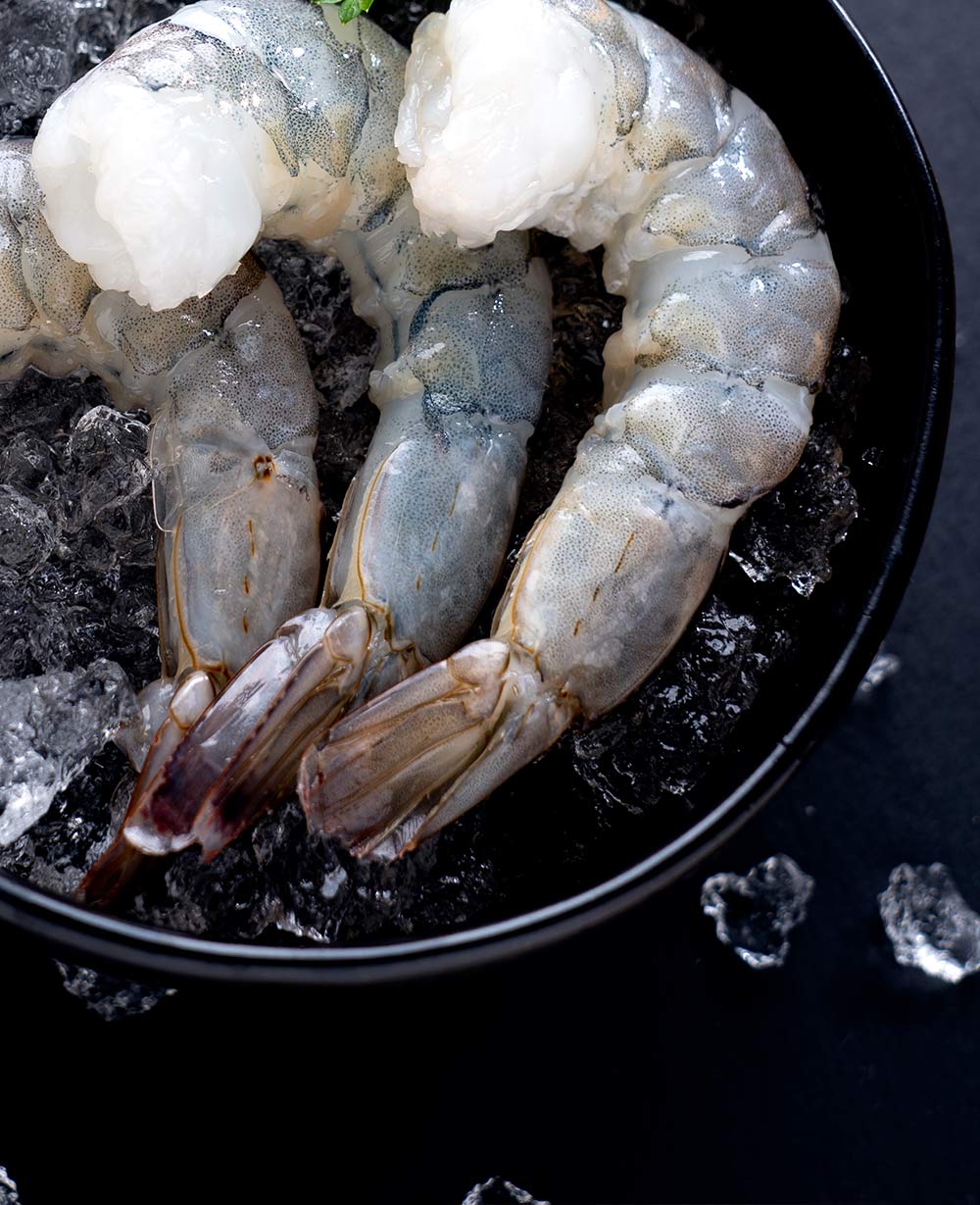 Oishii Shrimp the Best AllNatural, Fresh Processed Shrimp.