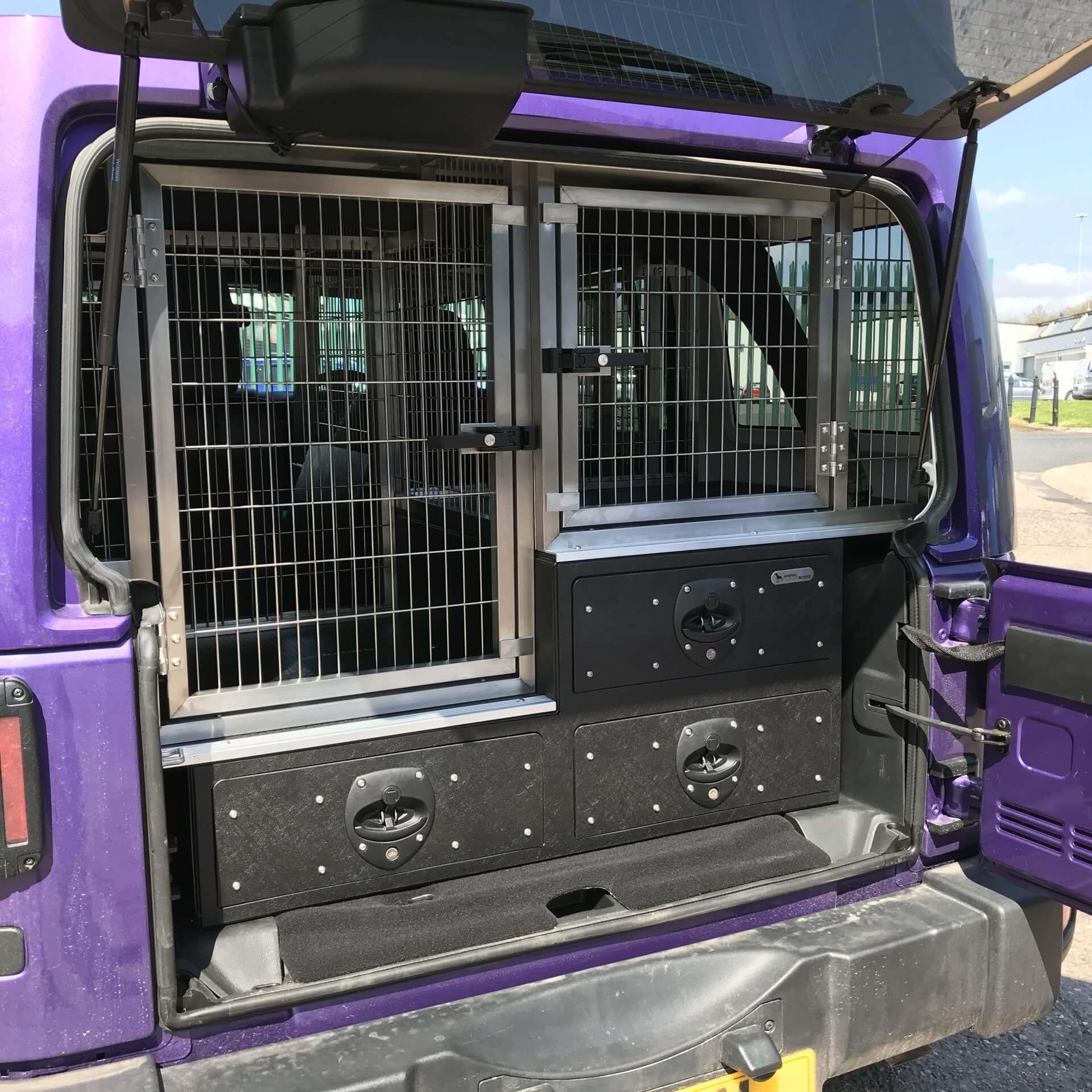 Custom Dog Crates for Cars | Animal Transit Boxes Ltd