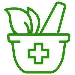 Icona erboristeria, fitoterapia omeopatia