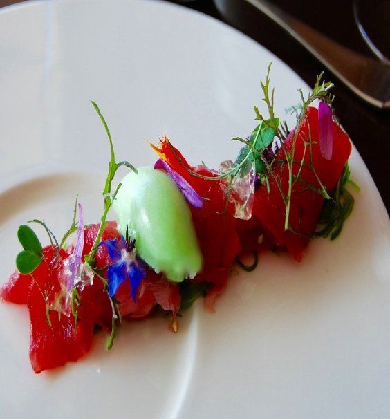 Dish served at Petite Mort