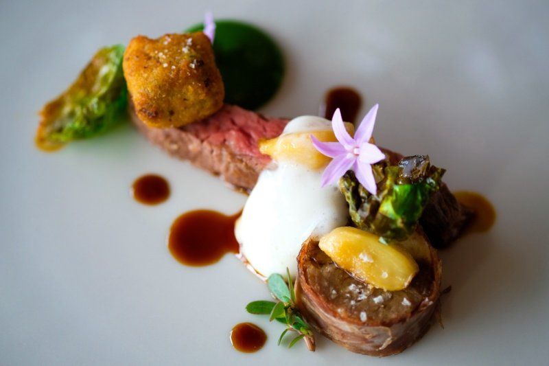 Dish served at Petite Mort