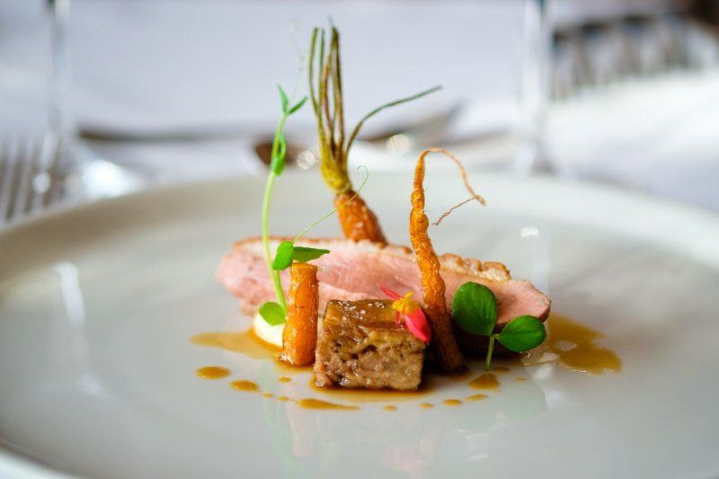 Dish served at Petite Mort