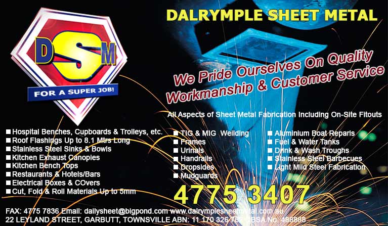 dalrymple sheet metal advertisement banner