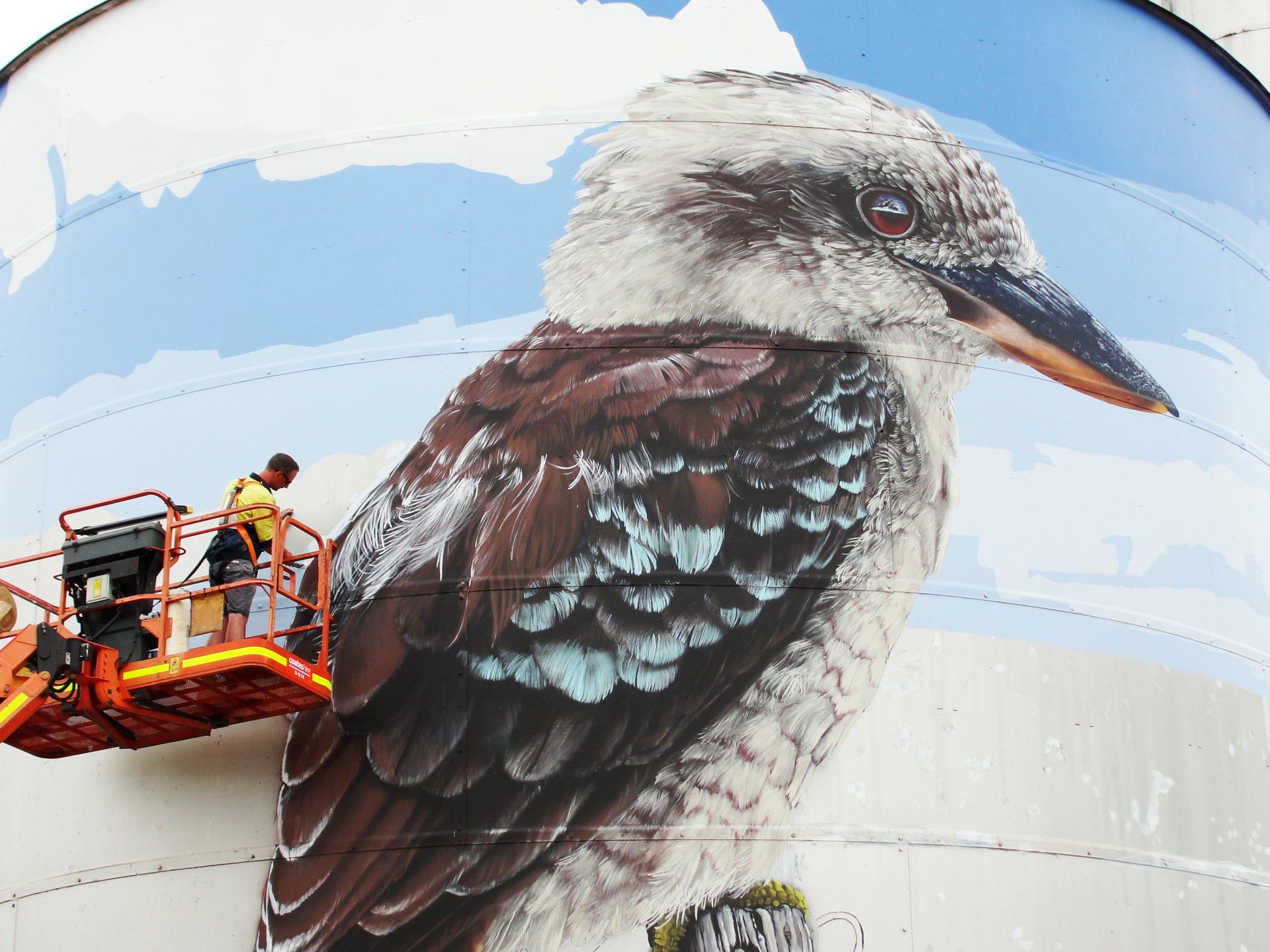 Goroke Silo Art