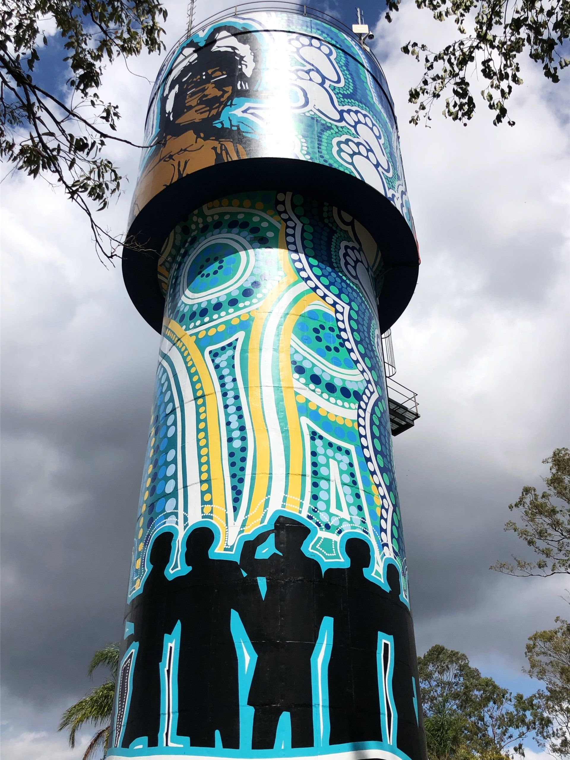 Logan Water Tower Art