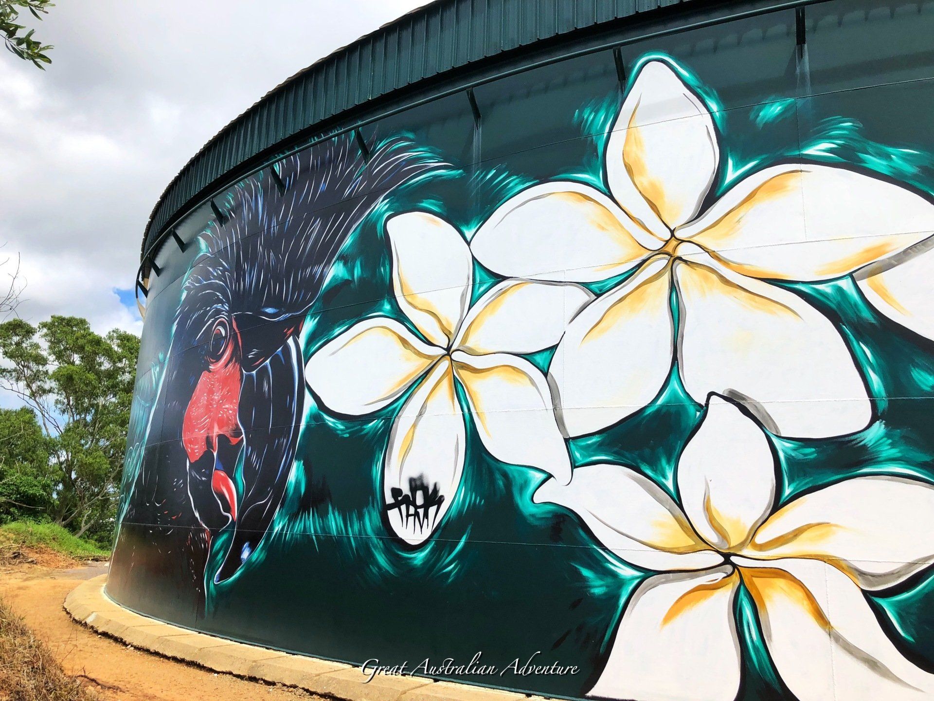 Townsville Water Tank Art