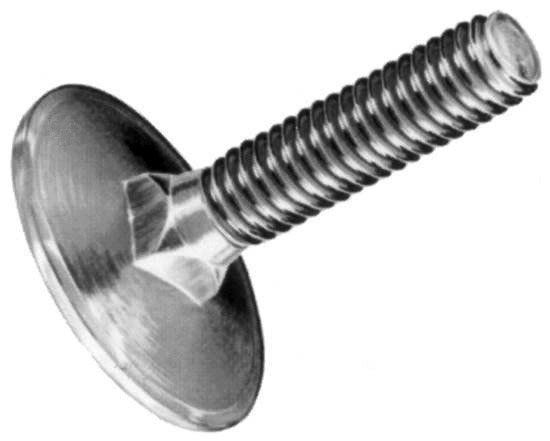 400pcs 1//4-20X1-1//4 Elevator Bolts Steel