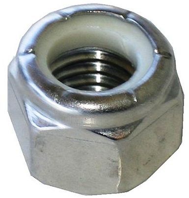 Steel Nylon Insert Lock Nuts 1//4/"-20 Qty 100 Zinc Plated Nylock