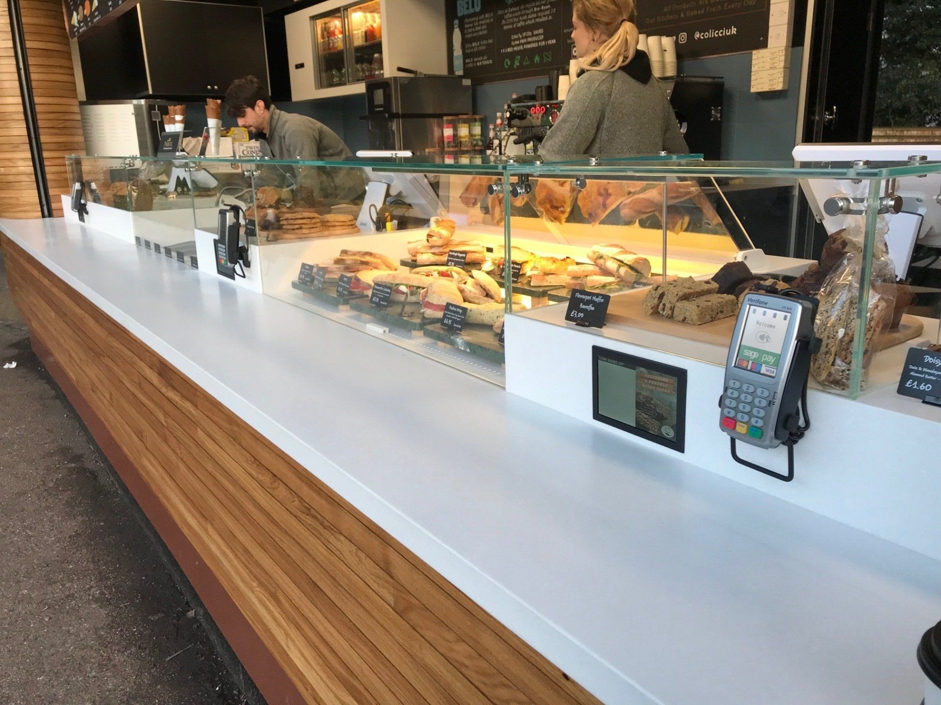 Deli counters, grab & go & more in London, UK