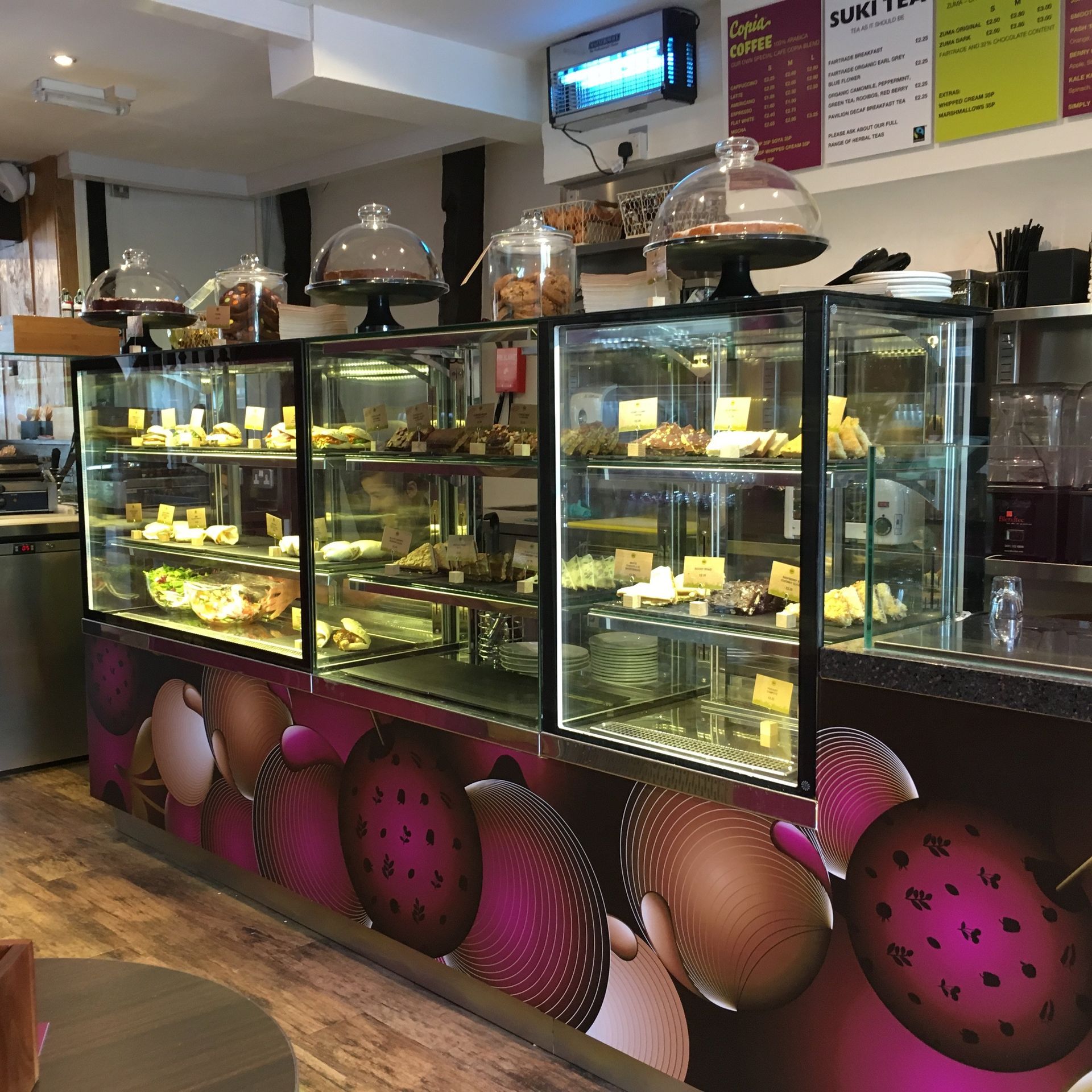 Deli counters, grab & go & more in London, UK