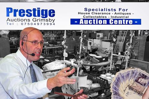 Auction room | Prestige House Clearance & Removal