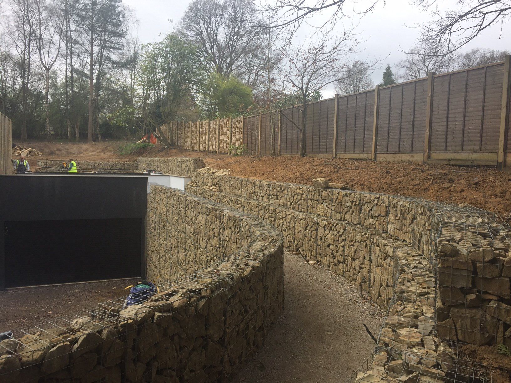 Gabion Stone and aggregate suppliers in Sussex