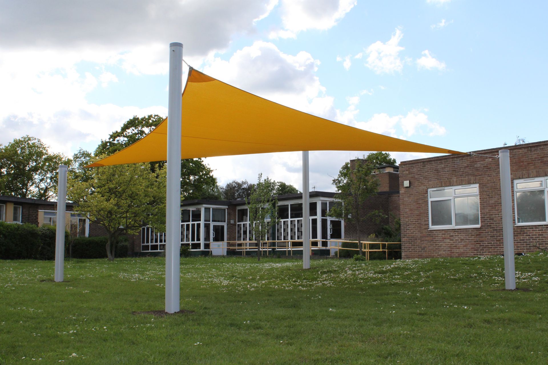 Shade sail design & installation in Kent & South East London