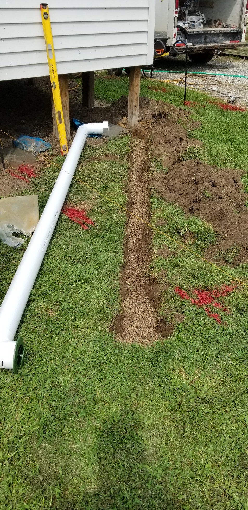 Pop up drains underground gutter drains A1 Gutter Pro
