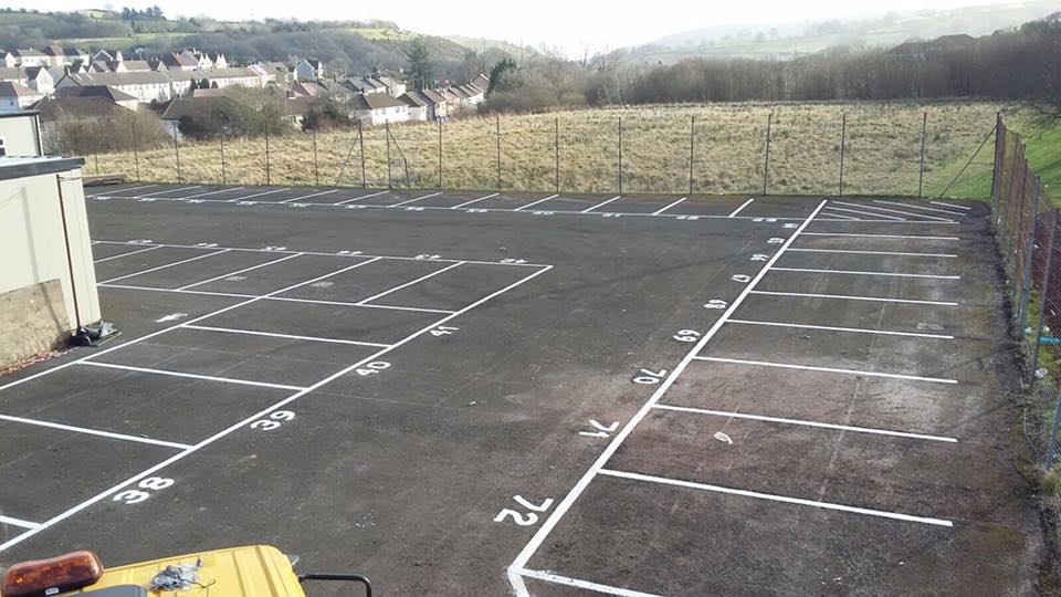 Car park marking Nolan Roadmarking Ltd